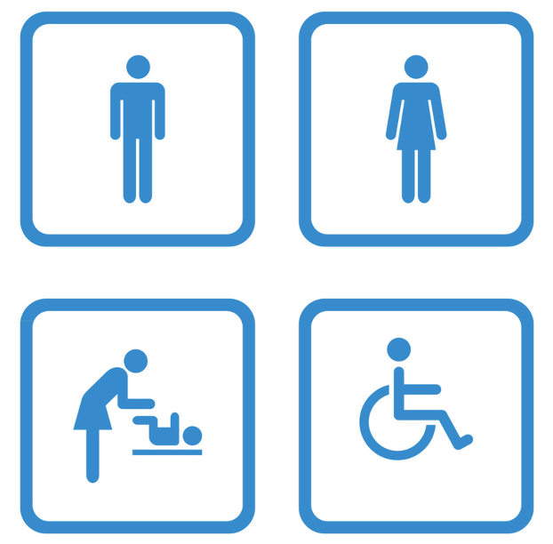 Free public disabled baby changing